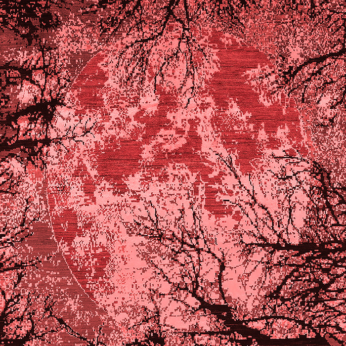 Oriental Red Industrial Area Rugs