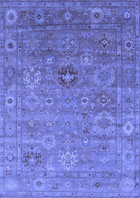 Oriental Blue Industrial Rug, urb2003blu