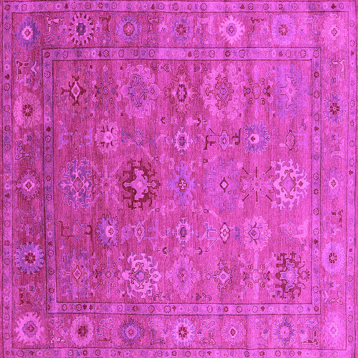 Square Oriental Pink Industrial Rug, urb2003pnk