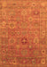 Oriental Orange Industrial Rug, urb2003org