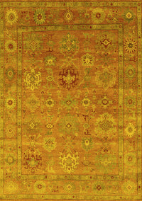 Oriental Yellow Industrial Rug, urb2003yw