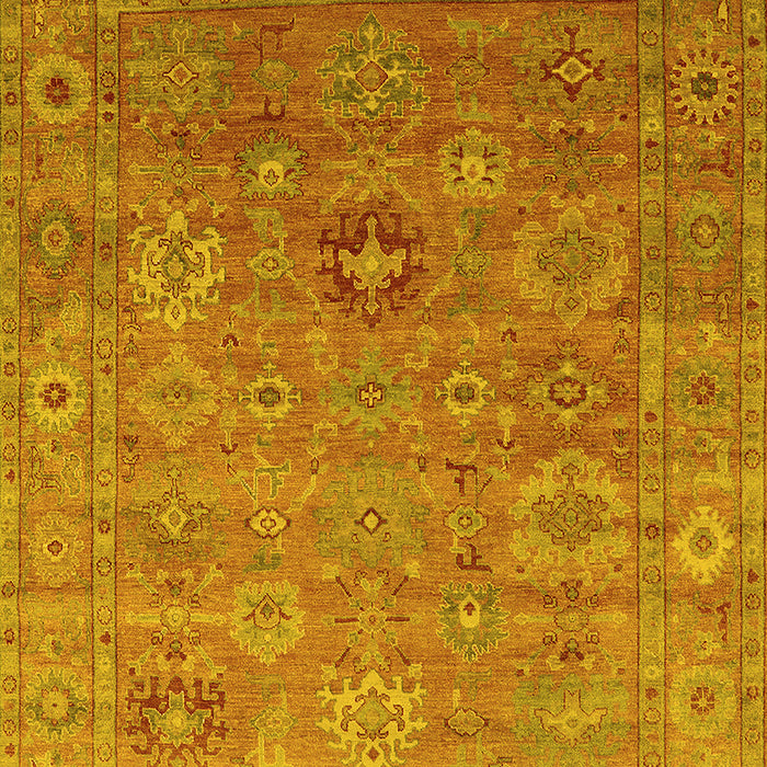 Oriental Yellow Industrial Rug, urb2003yw