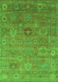 Oriental Green Industrial Rug, urb2003grn