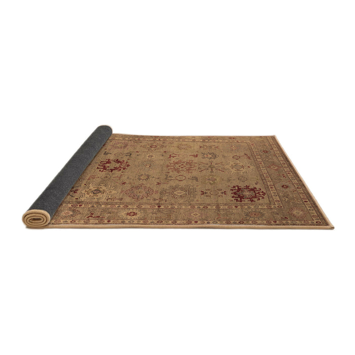 Sideview of Oriental Brown Industrial Rug, urb2004brn