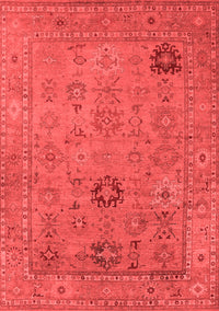 Oriental Red Industrial Rug, urb2004red