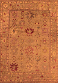 Oriental Orange Industrial Rug, urb2004org