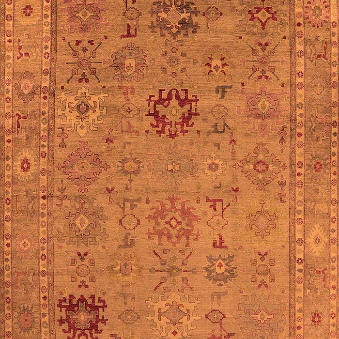 Oriental Orange Industrial Rug, urb2004org