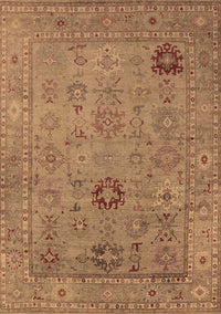 Oriental Brown Industrial Rug, urb2004brn