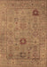 Oriental Brown Industrial Rug, urb2004brn