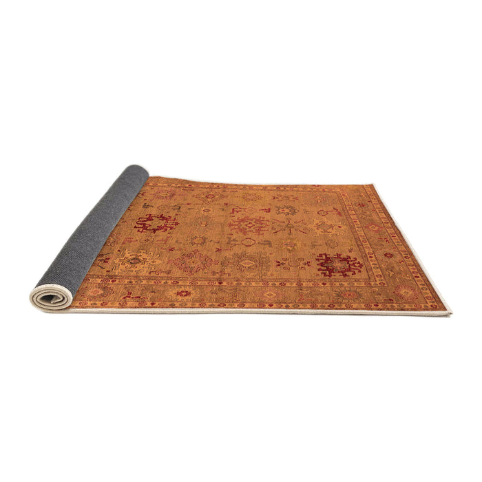 Sideview of Oriental Orange Industrial Rug, urb2004org