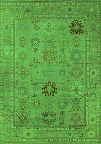 Oriental Green Industrial Rug, urb2004grn