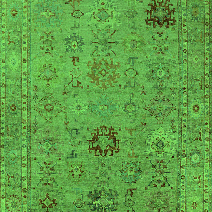 Oriental Green Industrial Rug, urb2004grn