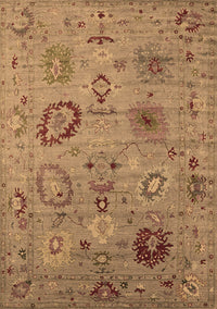 Oriental Brown Industrial Rug, urb2005brn