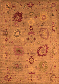 Oriental Orange Industrial Rug, urb2005org