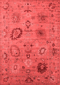 Oriental Red Industrial Rug, urb2005red