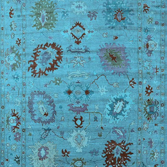 Oriental Light Blue Industrial Rug, urb2005lblu