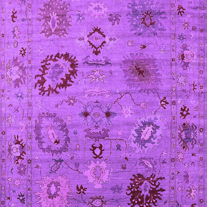 Machine Washable Oriental Purple Industrial Area Rugs, wshurb2005pur
