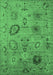 Oriental Emerald Green Industrial Rug, urb2005emgrn