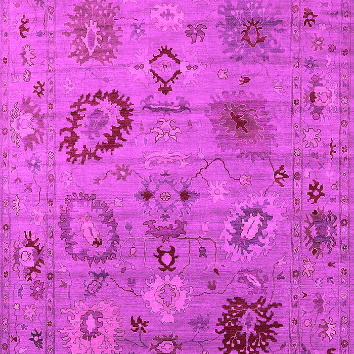 Machine Washable Oriental Pink Industrial Rug, wshurb2005pnk