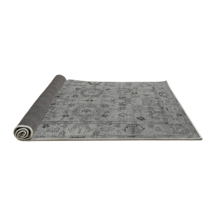 Sideview of Oriental Gray Industrial Rug, urb2006gry