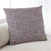 Lifestyle Image of Mid-Century Modern Urban Square Mauve Taupe Purple Throw Pillow, 18 inch by 18 inch, pwurb2006