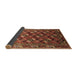 Sideview of Oriental Brown Industrial Rug, urb2007brn