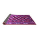 Sideview of Oriental Purple Industrial Rug, urb2007pur