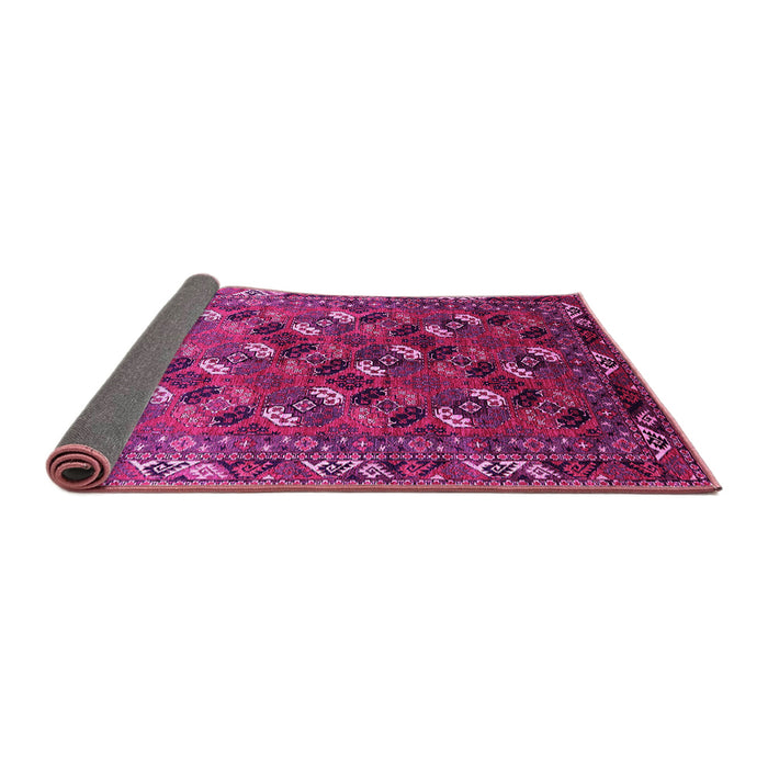 Sideview of Oriental Pink Industrial Rug, urb2007pnk