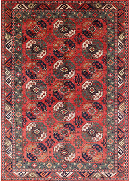 Machine Washable Industrial Modern Dark Almond Brown Rug, wshurb2007