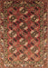 Oriental Brown Industrial Rug, urb2007brn