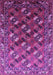 Machine Washable Oriental Purple Industrial Area Rugs, wshurb2007pur