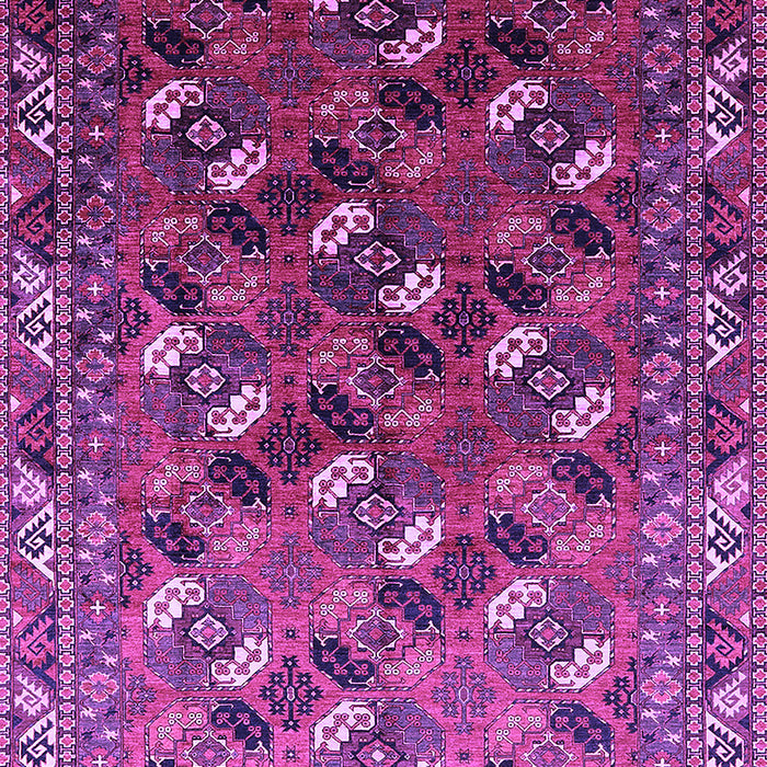 Machine Washable Oriental Purple Industrial Area Rugs, wshurb2007pur