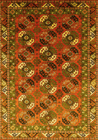 Oriental Yellow Industrial Rug, urb2007yw