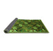 Sideview of Oriental Green Industrial Rug, urb2008grn