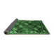 Sideview of Oriental Emerald Green Industrial Rug, urb2008emgrn