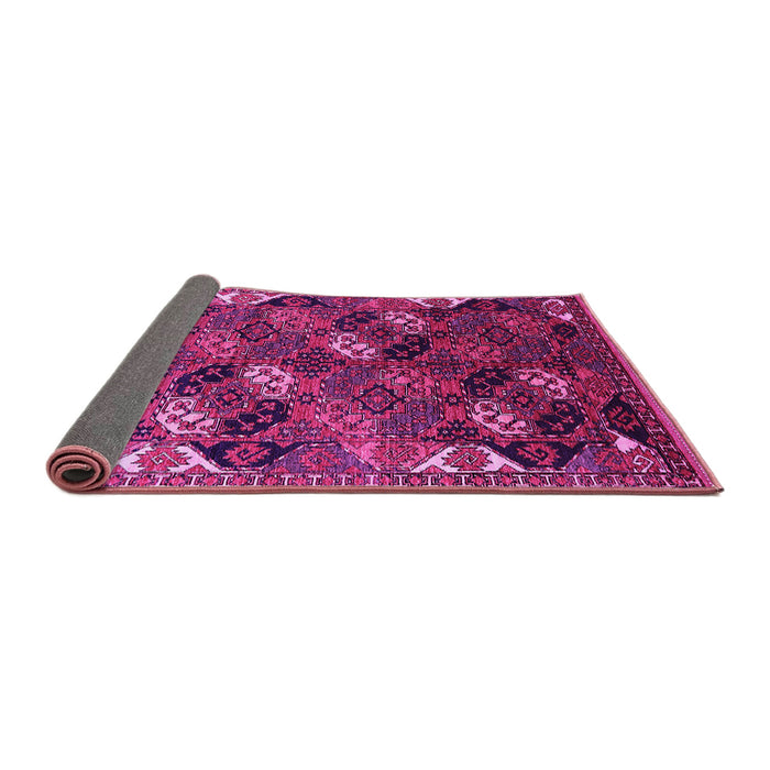 Sideview of Oriental Pink Industrial Rug, urb2008pnk