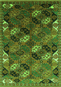 Oriental Green Industrial Rug, urb2008grn