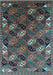 Oriental Light Blue Industrial Rug, urb2008lblu