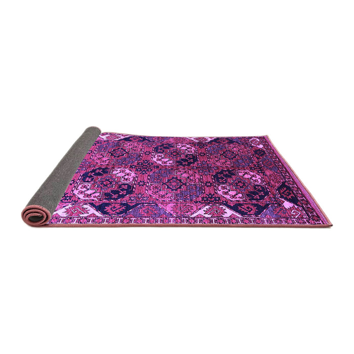 Sideview of Oriental Purple Industrial Rug, urb2008pur