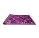 Sideview of Oriental Purple Industrial Rug, urb2008pur