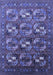 Oriental Blue Industrial Rug, urb2009blu