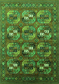 Oriental Green Industrial Rug, urb2009grn