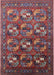 Mid-Century Modern Pink Oriental Rug, urb2009