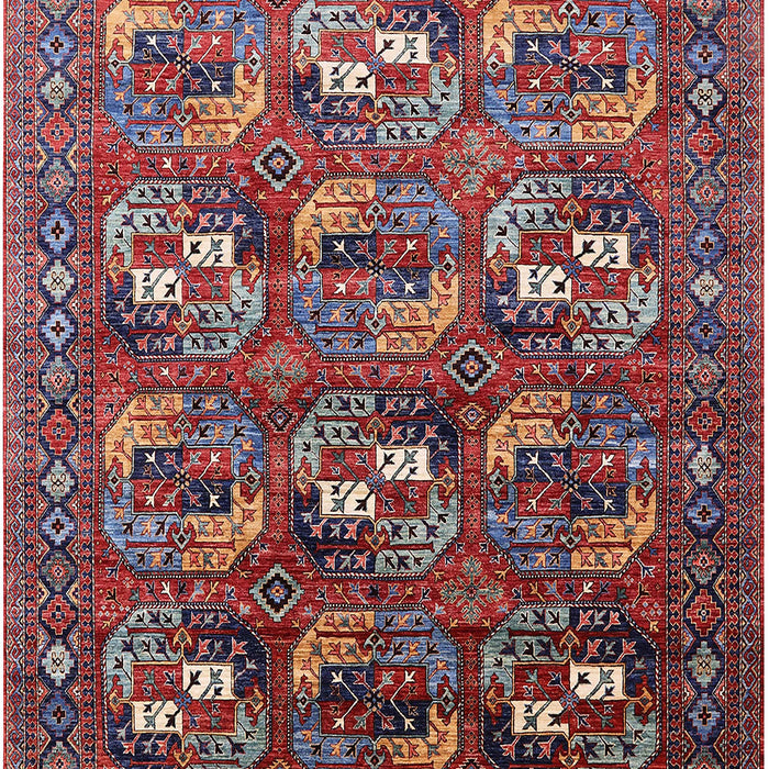 Mid-Century Modern Pink Oriental Rug, urb2009