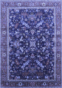 Oriental Blue Industrial Rug, urb2010blu