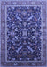 Oriental Blue Industrial Rug, urb2010blu