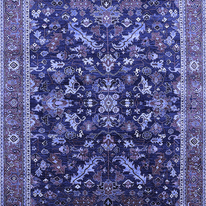 Oriental Blue Industrial Rug, urb2010blu