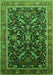 Oriental Green Industrial Rug, urb2010grn