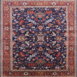 Square Machine Washable Industrial Modern Rosy Pink Rug, wshurb2010