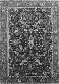 Oriental Gray Industrial Rug, urb2010gry